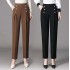 2025 New Casual Women's Pants Spring and Autumn High end Western Pants Women's Hanging Feel Pants High Waist trousers